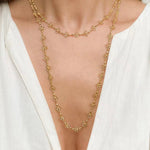 Hollow Clover Long Necklace - floysun