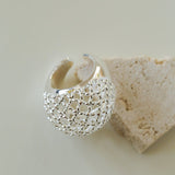 Hollow Mesh Orb Ring - floysun