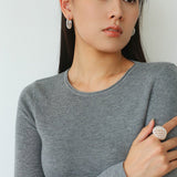 Hollow Mesh Orb Ring - floysun