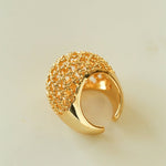 Hollow Mesh Orb Ring - floysun