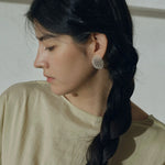 Hollow Mesh Orb Stud Earrings - floysun