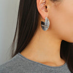 Hollow Woven Geometric Earrings - floysun