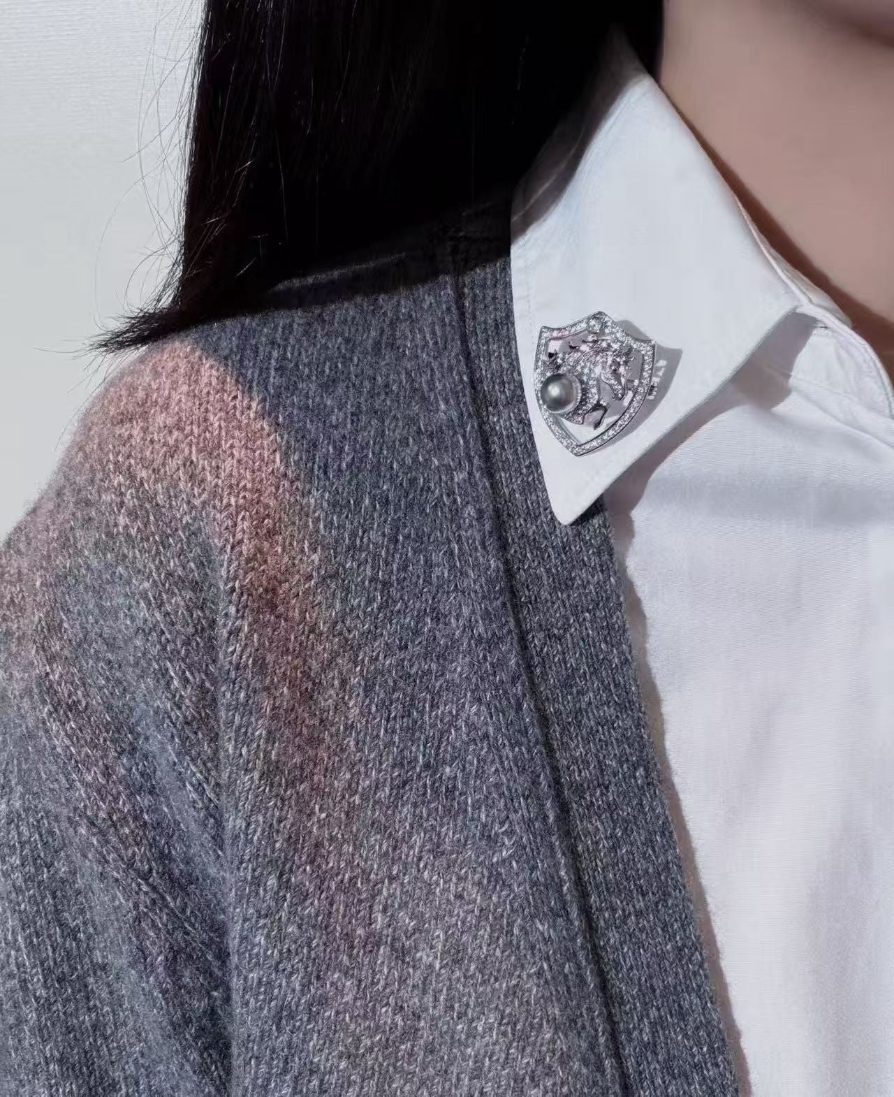 Horse Head Pearl Brooch - floysun