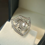 Horse Head Pearl Brooch - floysun