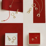 Horseshoe Lucky CZ Necklace - floysun