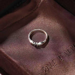 Hugging Hands & Red Tiger's Eye Ring - floysun