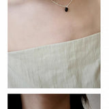 Vintage Red Tiger's Eye Heart Pendant Necklace