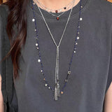 Vintage Red Tiger's Eye Charm Necklace | Heart Series Choker