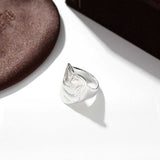 Original Design Embracing Heart Statement Ring