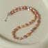 Iridescent Keshi Pearl Necklace without Spacers - floysun