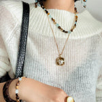 Irregular Tiger’s Eye & Aquamarine Bracelet - floysun