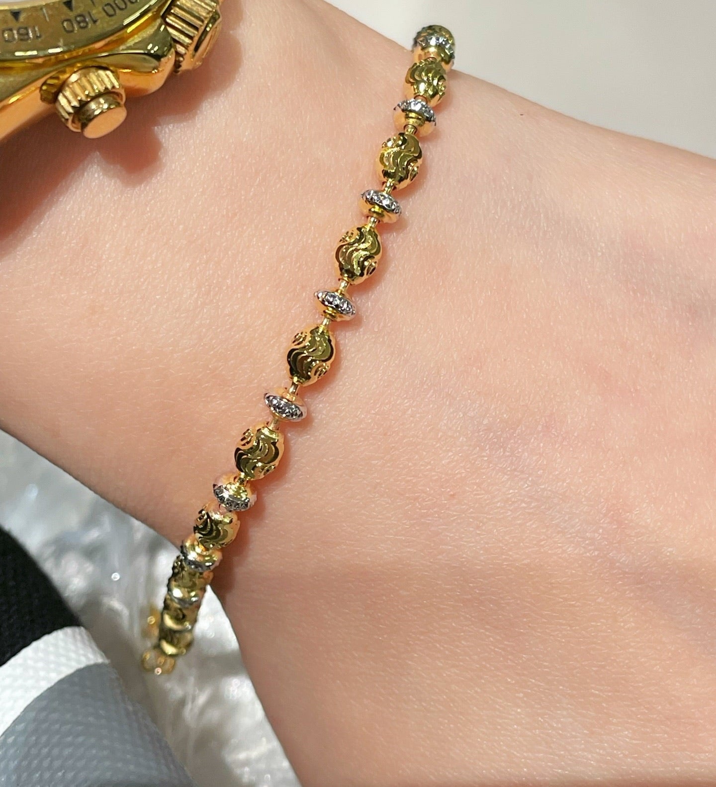 Italian Vintage Handmade Wave Bracelet - floysun