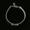 Italian Vintage - Inspired 925 Silver Brushed Flex Bracelet - floysun