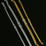 Italian Vintage - Inspired 925 Silver Brushed Flex Bracelet - floysun