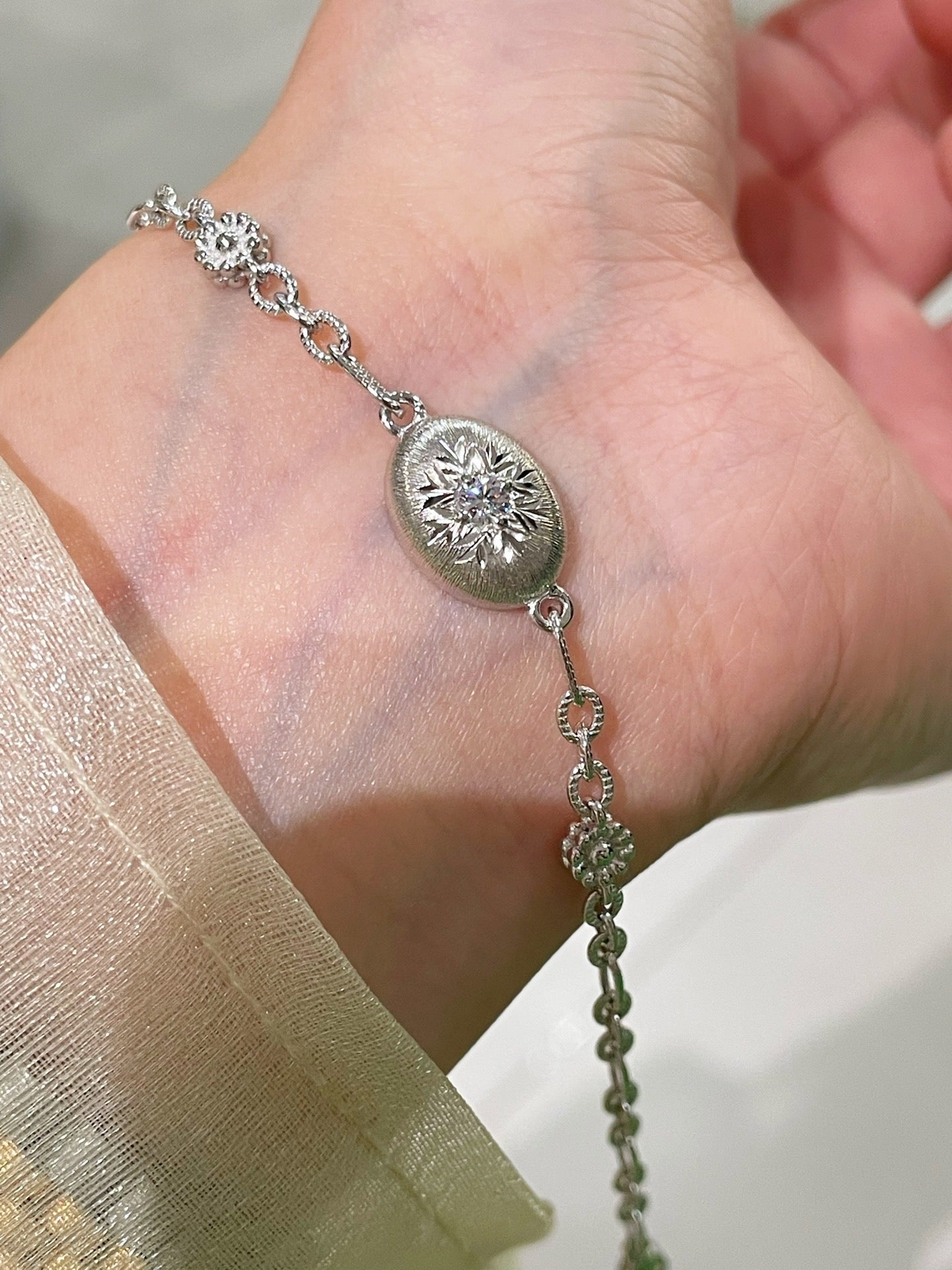 Italian Vintage Star of David Matte Bracelet - floysun