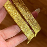 Italian Wide - Band Shimmering Silver - Thread Bracelet — Premium Light Luxury Bracelet - floysun