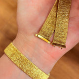 Italian Wide - Band Shimmering Silver - Thread Bracelet — Premium Light Luxury Bracelet - floysun