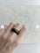 Japanese Minimal Enamel Slim Band Ring | Versatile Layering Style - floysun