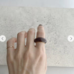 Japanese Minimal Enamel Slim Band Ring | Versatile Layering Style - floysun