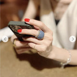 Japanese Minimal Enamel Wide Band Ring | Versatile Layering Style - floysun