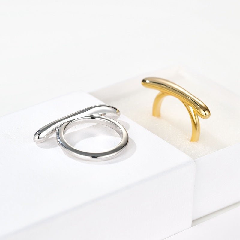 Japanese Minimal High - Polish Designer Ring - floysun