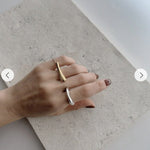 Japanese Minimal High - Polish Designer Ring - floysun