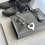 Japanese Minimalist Polished Heart Pendant Necklace - floysun