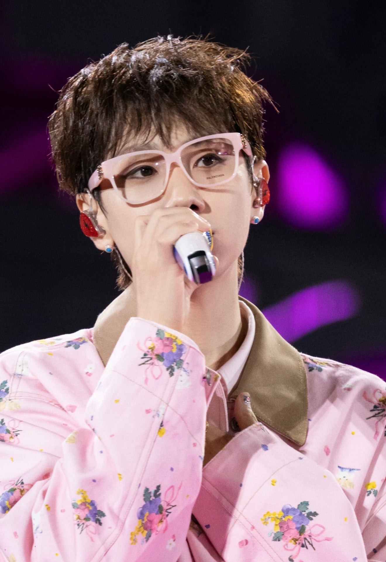 Japanese - Style 925 Sterling Silver Gemstone Stud Earrings - floysun