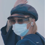 Japanese - Style 925 Sterling Silver Gemstone Stud Earrings - floysun