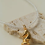Knight Chess Horse Gemstone Beaded Necklace - floysun