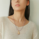 Knight Chess Horse Gemstone Beaded Necklace - floysun