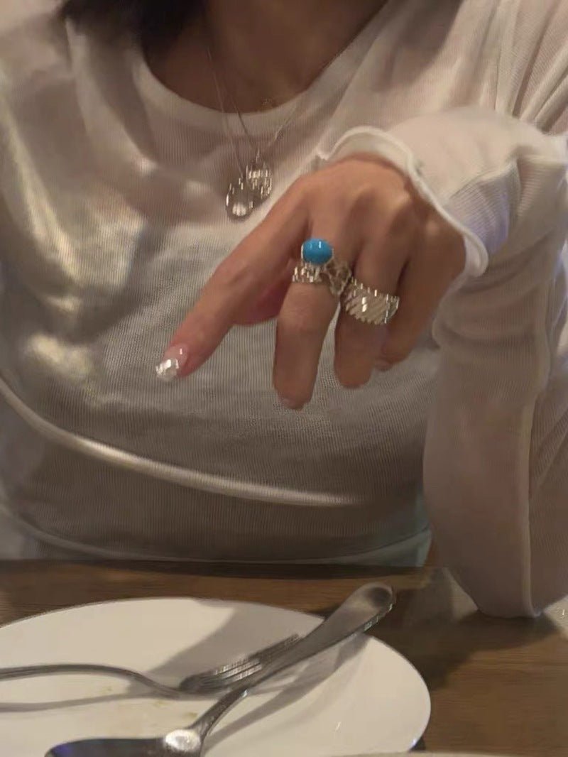 Korean Artisan Birdcage Ring - floysun