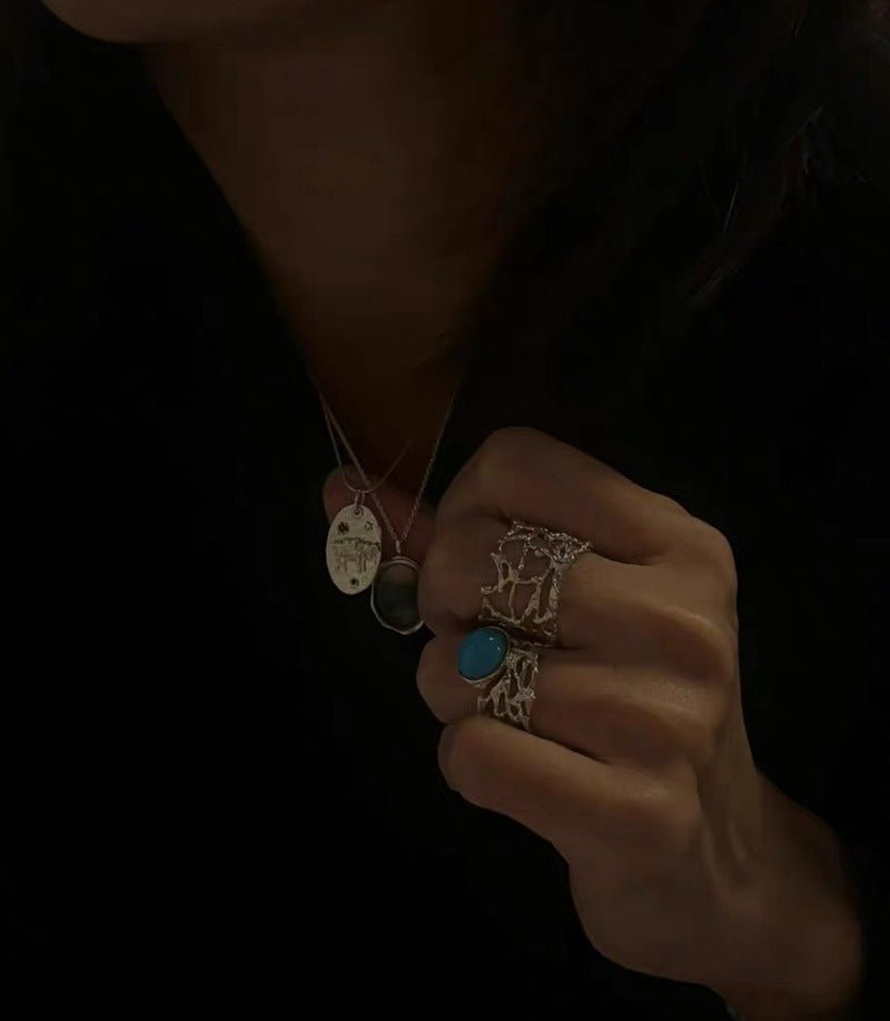 Korean Artisan Birdcage Ring - floysun