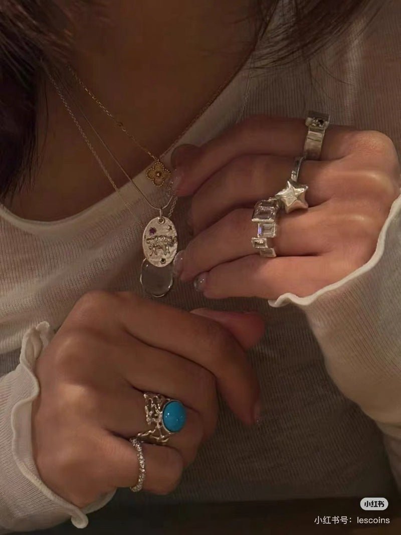 Korean Artisan Birdcage Ring - floysun