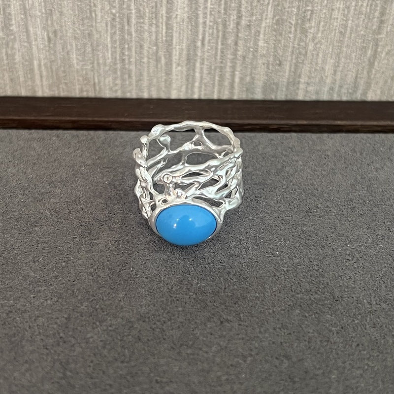 Korean Artisan Birdcage Ring - floysun