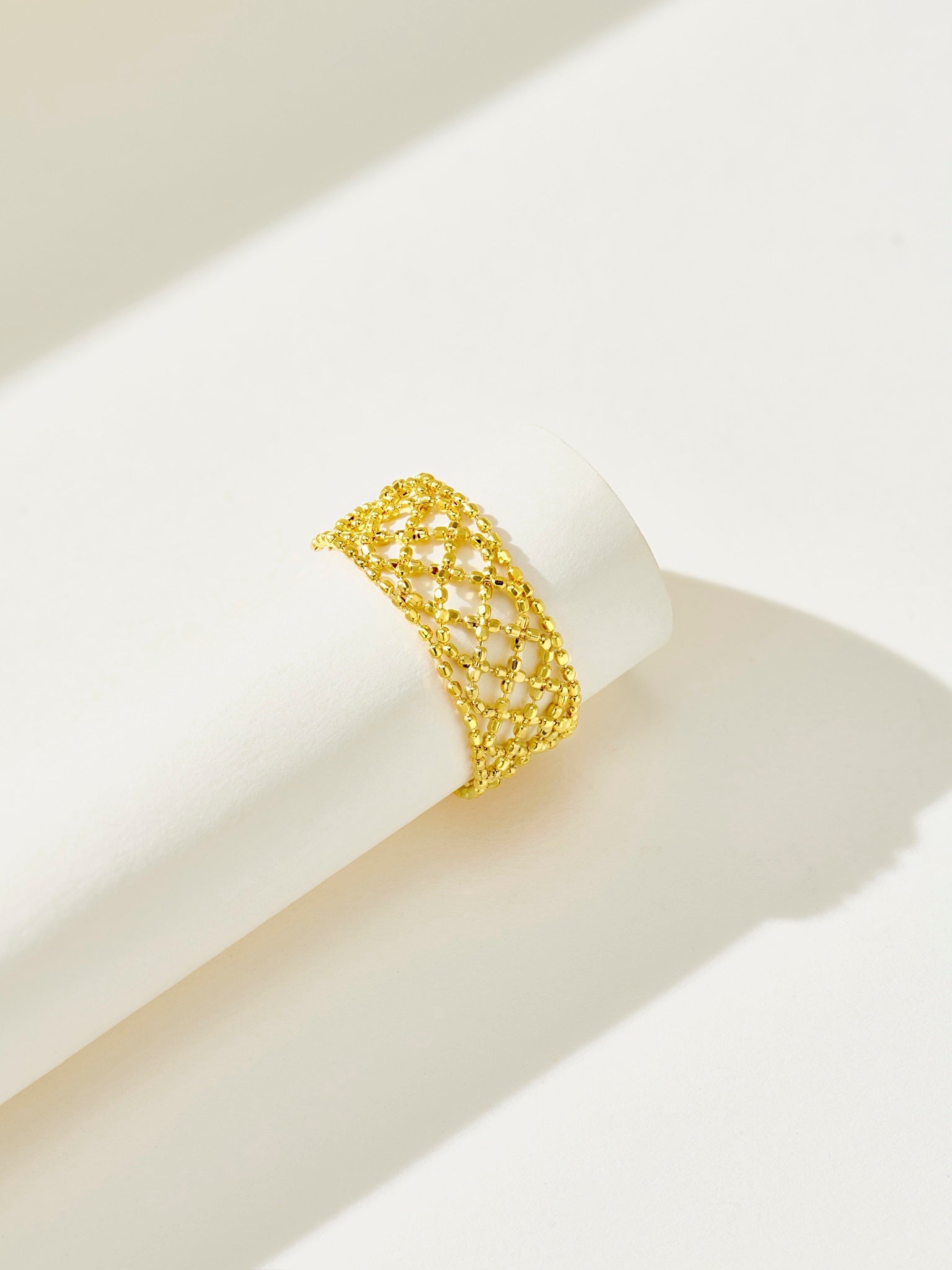 Lace Texture Adjustable Ring - floysun