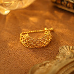 Lace Texture Adjustable Ring - floysun