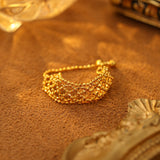 Lace Texture Adjustable Ring - floysun