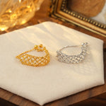 Lace Texture Adjustable Ring - floysun