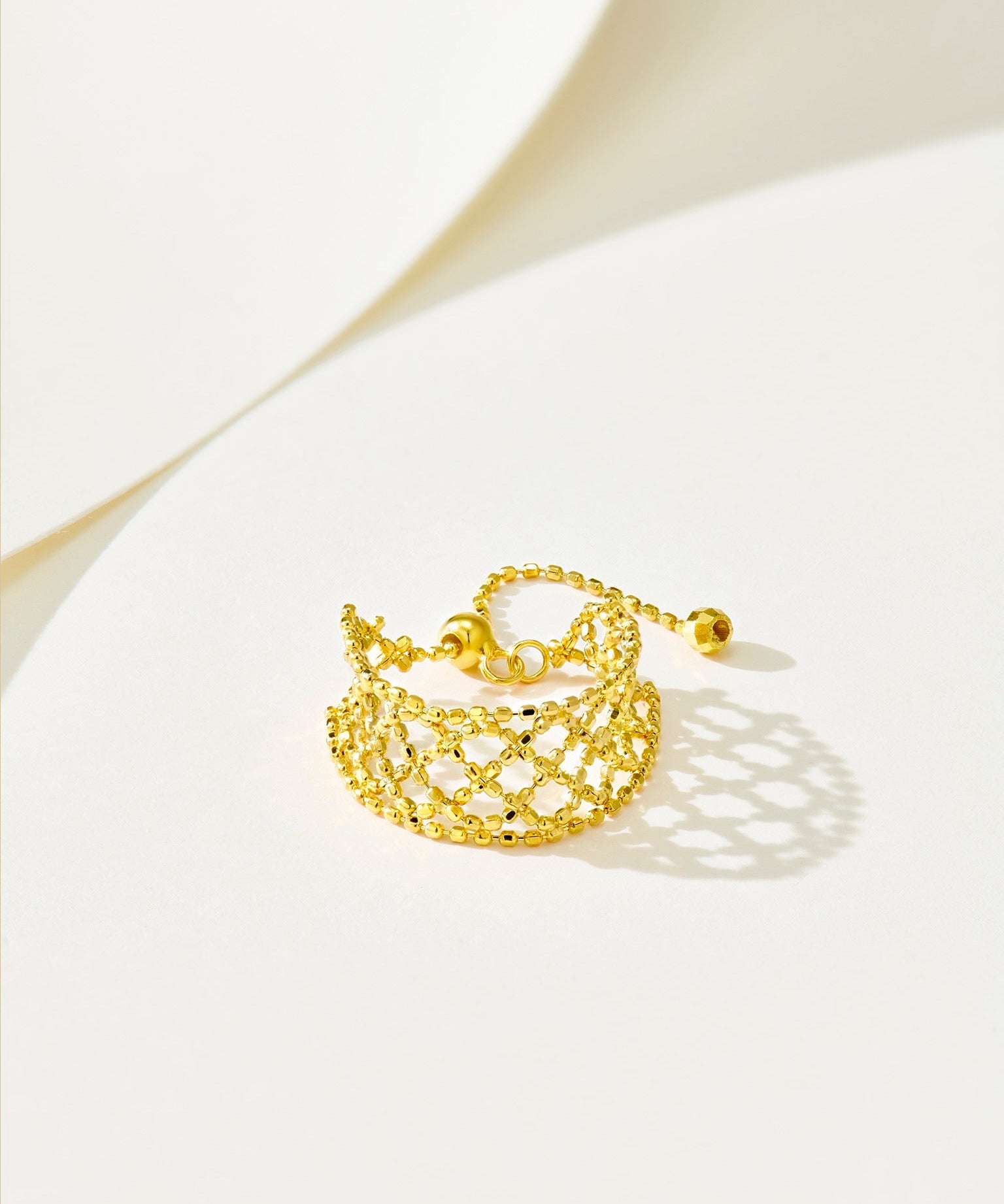 Lace Texture Adjustable Ring - floysun