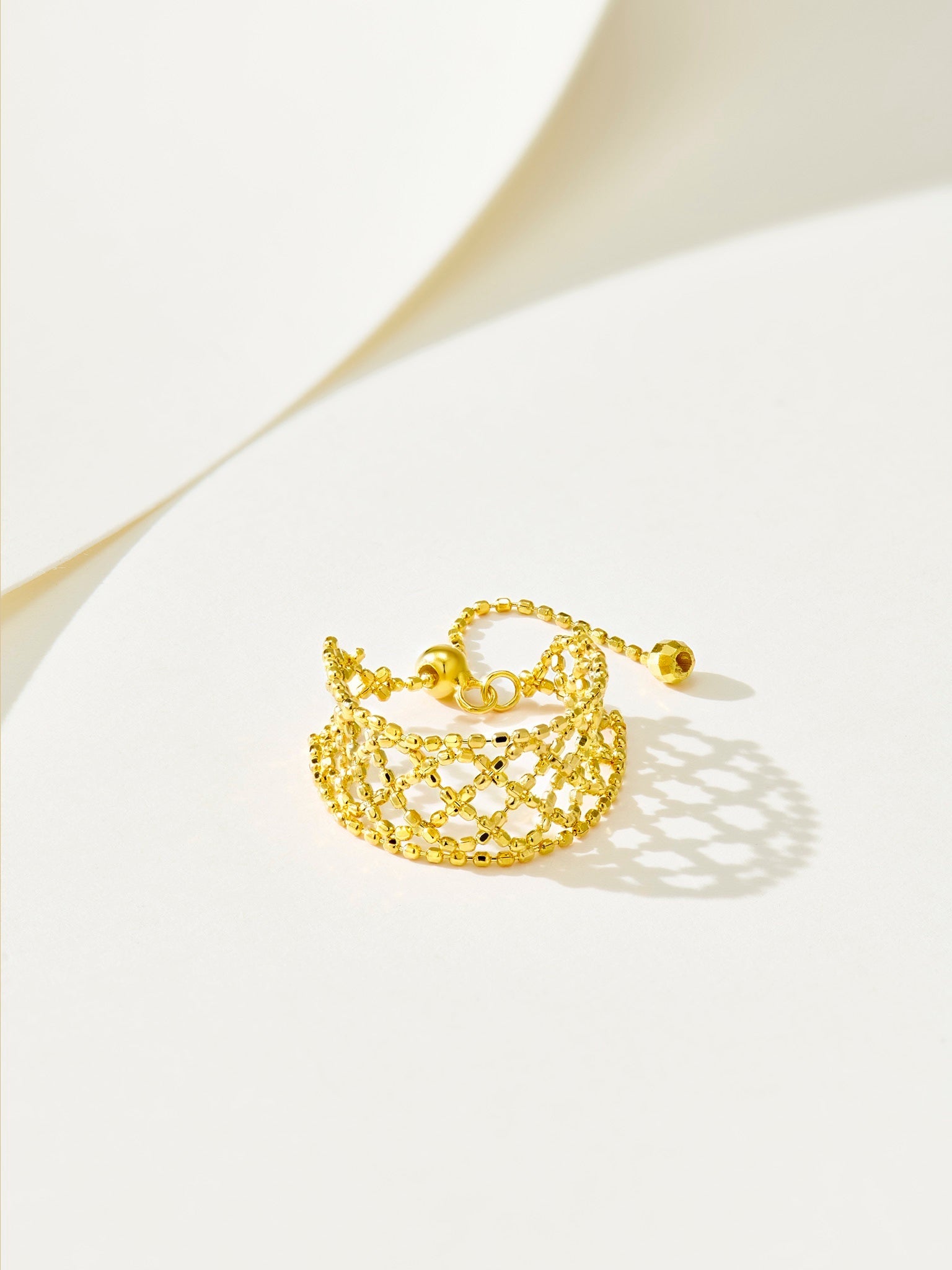 Lace Texture Adjustable Ring - floysun