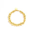 Large and Small Metal Beads Bracelet - Gold - floysun