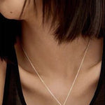 Large Hammered Heart Necklace - floysun