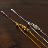 Large Hammered Heart Necklace - floysun