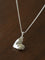 Large Hammered Heart Necklace - floysun