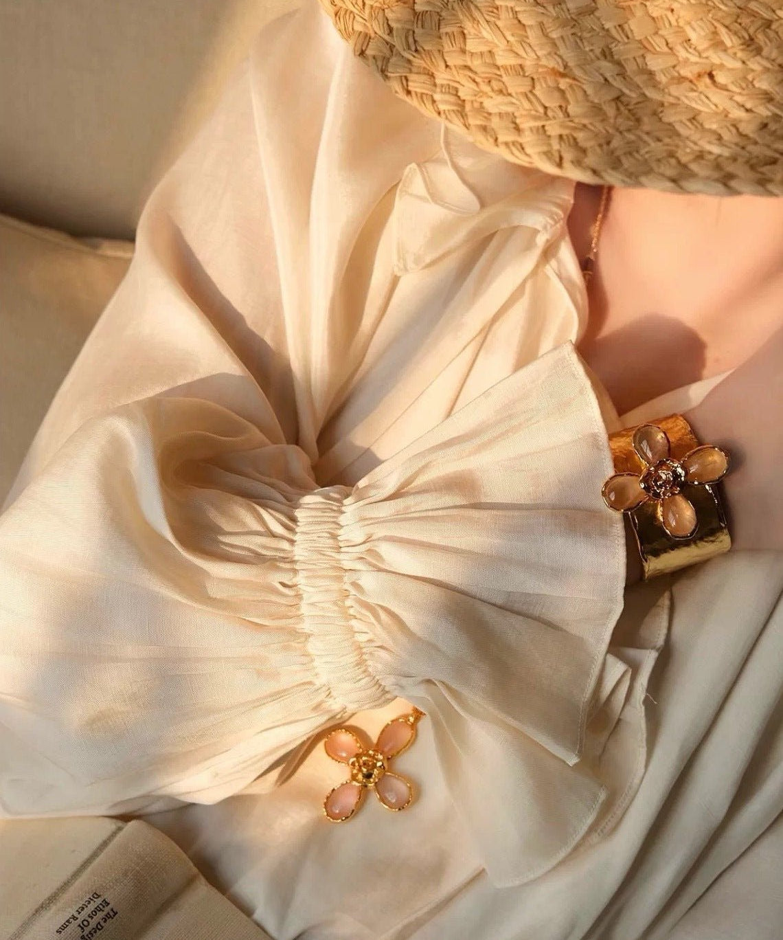 Lava Rose Wide Cuff Bracelet - floysun