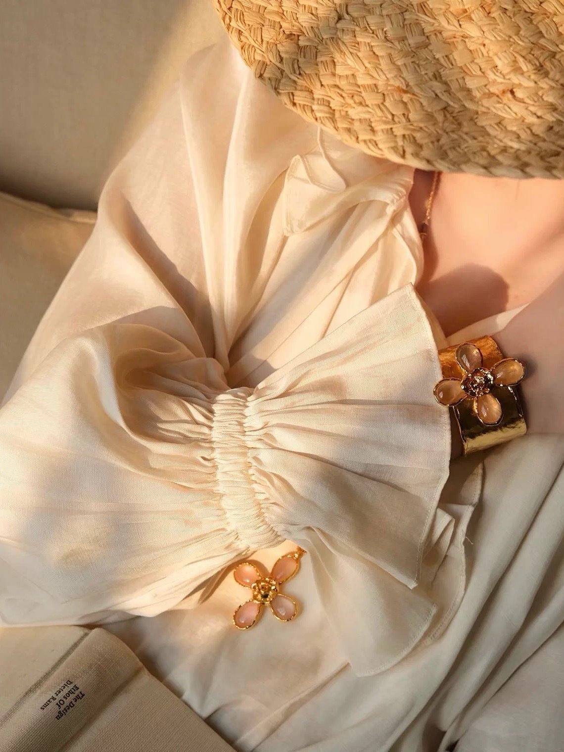 Lava Rose Wide Cuff Bracelet - floysun