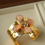 Lava Rose Wide Cuff Bracelet - floysun