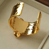 Lava Rose Wide Cuff Bracelet - floysun