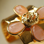 Lava Rose Wide Cuff Bracelet - floysun
